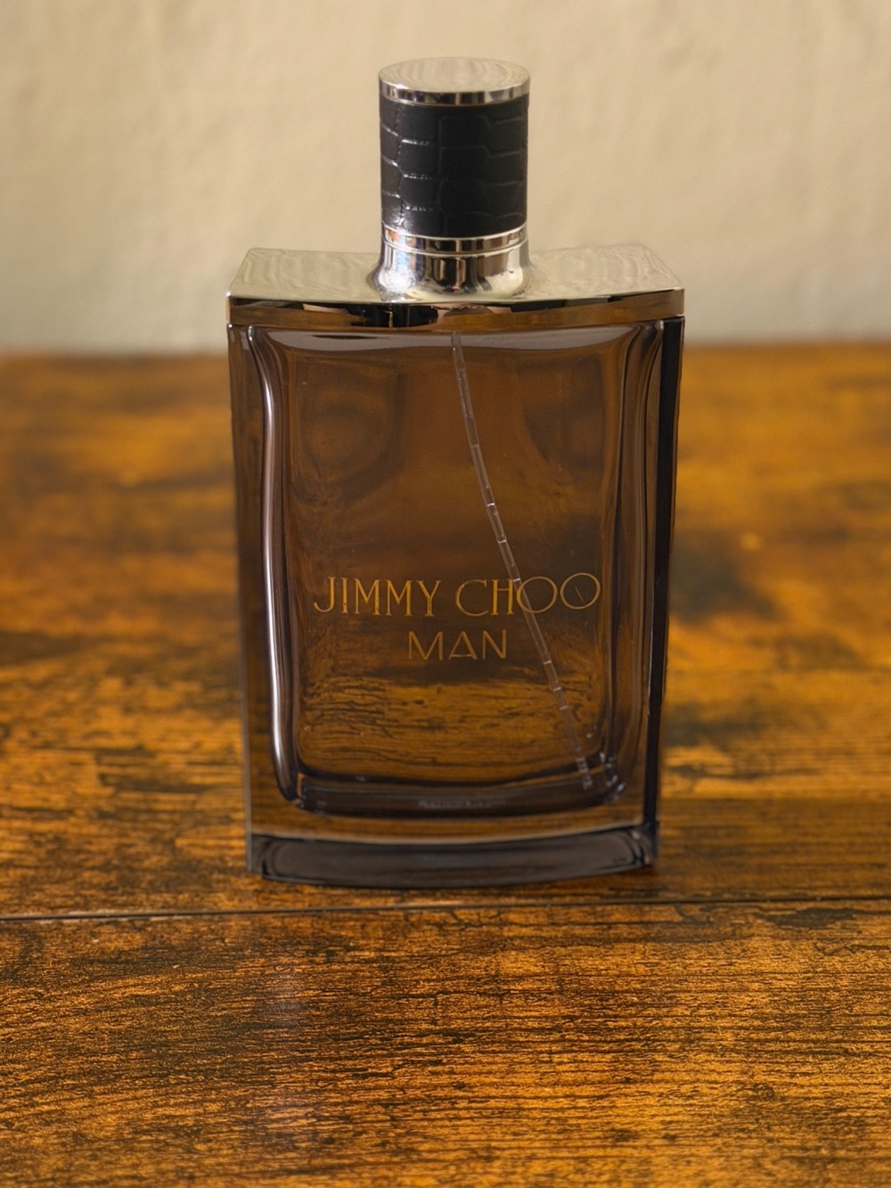 Jimmy Choo Man Amber-Brown Glass Bottle